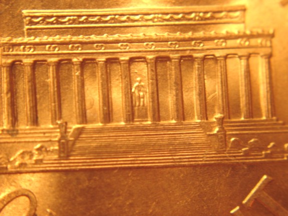 1999-Lincoln-Memorial-Cent--Die-Clashes-In-Bay's-4-&-9?